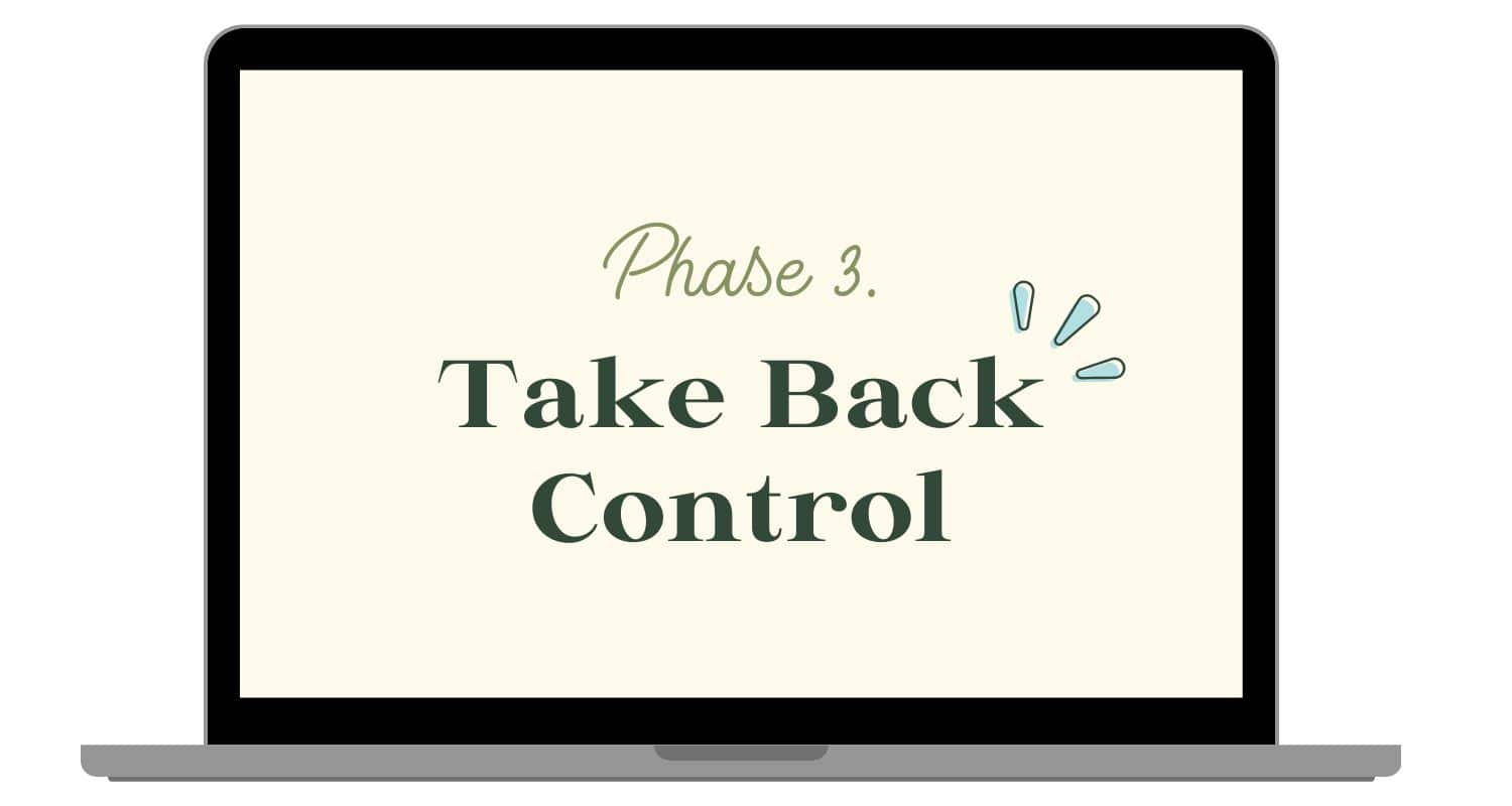 Gut Rehab Phase 3 - Take Back Control